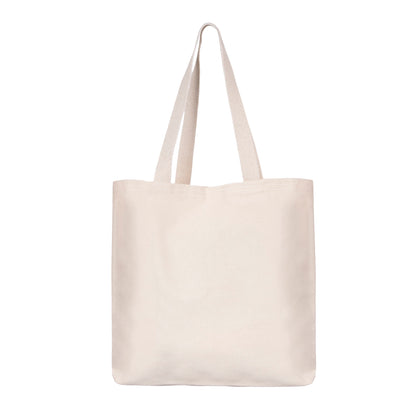 Fiora Club Tote – Floral Cream Canvas Tote Bag