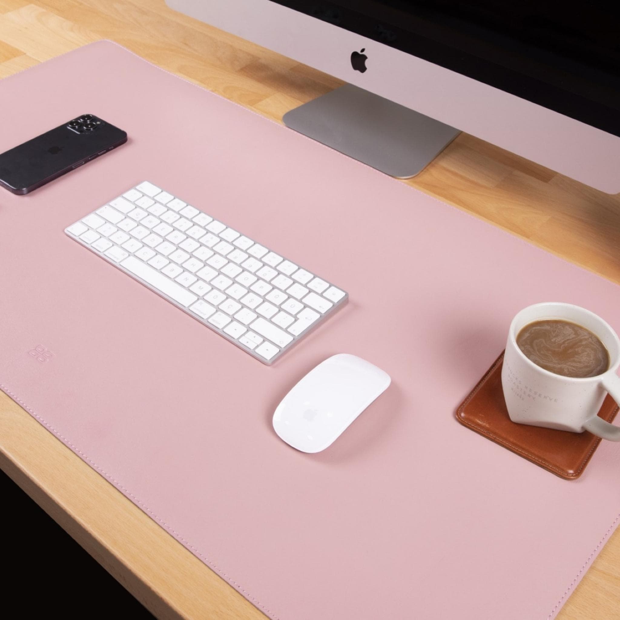 Bouletta Customizable Full Grain Leather Desk Mat