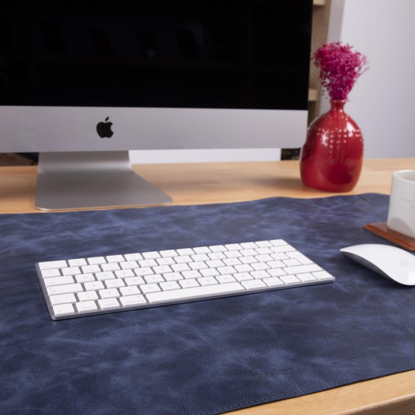 Bouletta Customizable Full Grain Leather Desk Mat