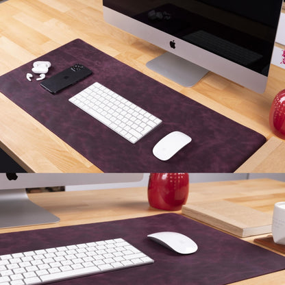 Bouletta Customizable Full Grain Leather Desk Mat