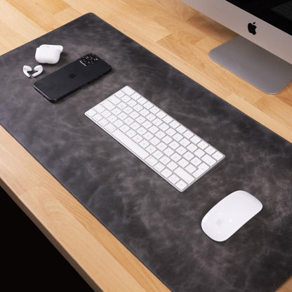 Bouletta Customizable Full Grain Leather Desk Mat