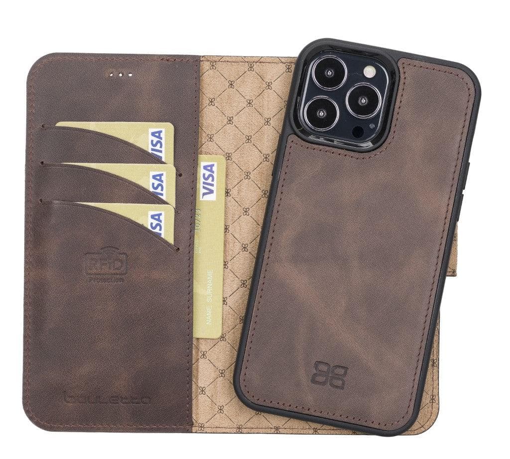 Bouletta Detachable Leather Wallet Case for Apple iPhone 13 Series