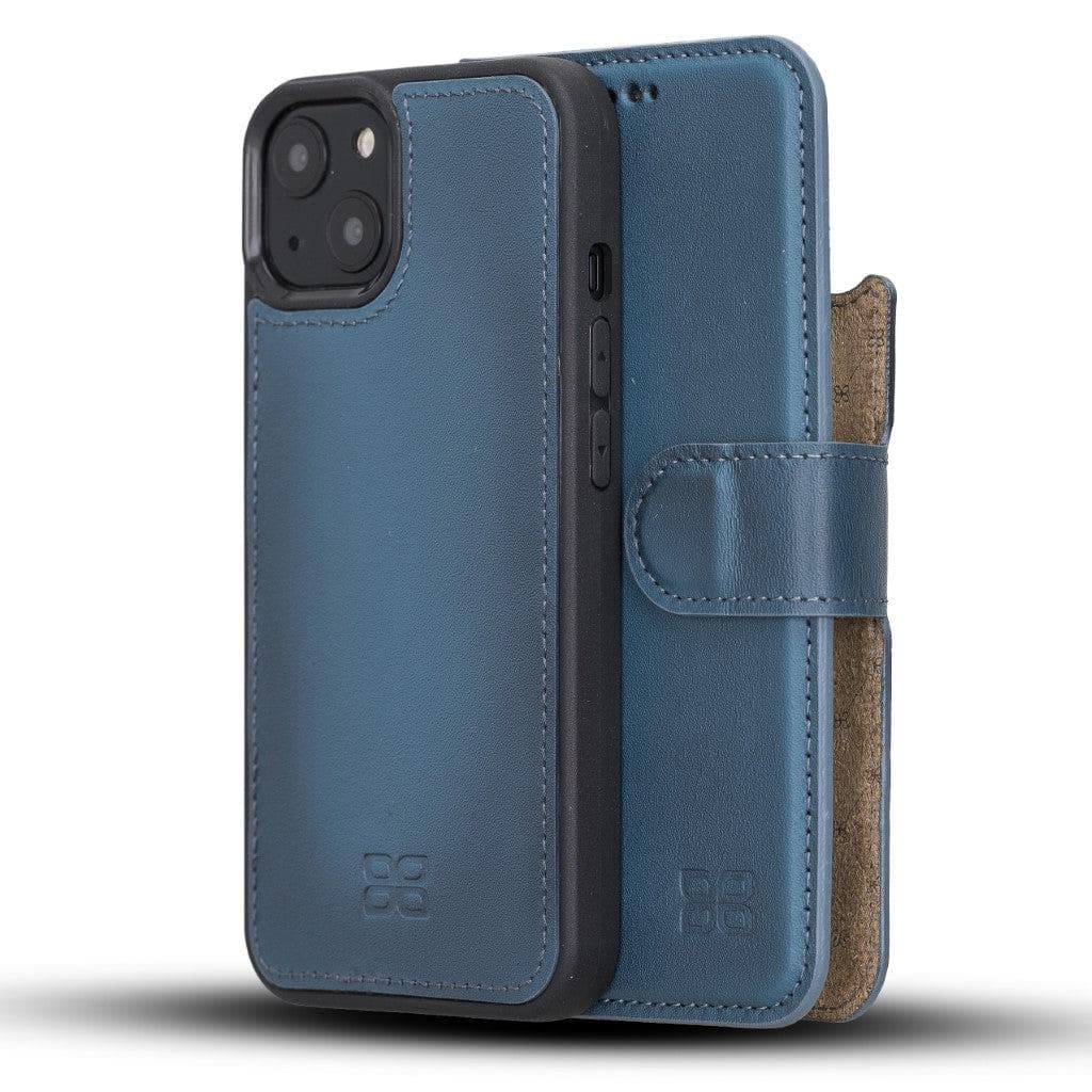 Bouletta Detachable Leather Wallet Case for Apple iPhone 13 Series iPhone 13 / Blue