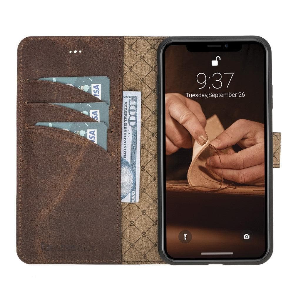 Bouletta Detachable Leather Wallet Case for Apple iPhone X Series