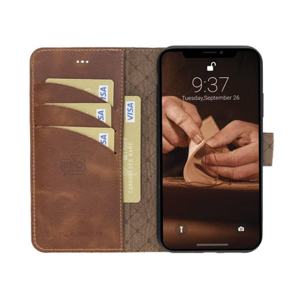 Bouletta Detachable Leather Wallet Case for Apple iPhone X Series