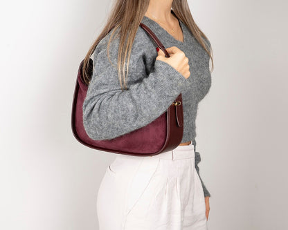 Dolcezza Suede Leather Women's Bag