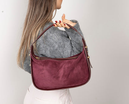 Dolcezza Suede Leather Women's Bag