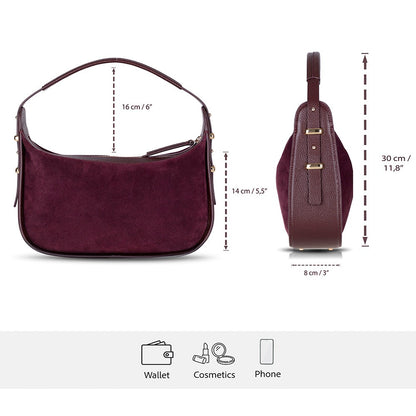Dolcezza Suede Leather Women's Bag