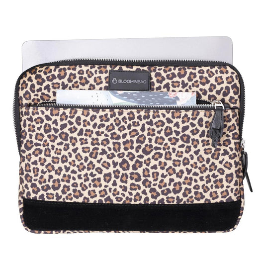 BloominBag Earthy Leopard 15-16 inch Laptop / MacBook Sleeve _1