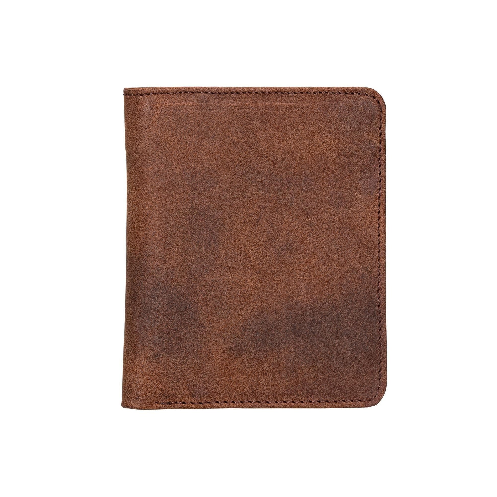 Bouletta Fabio Leather Men's Wallet Antic Brown Case