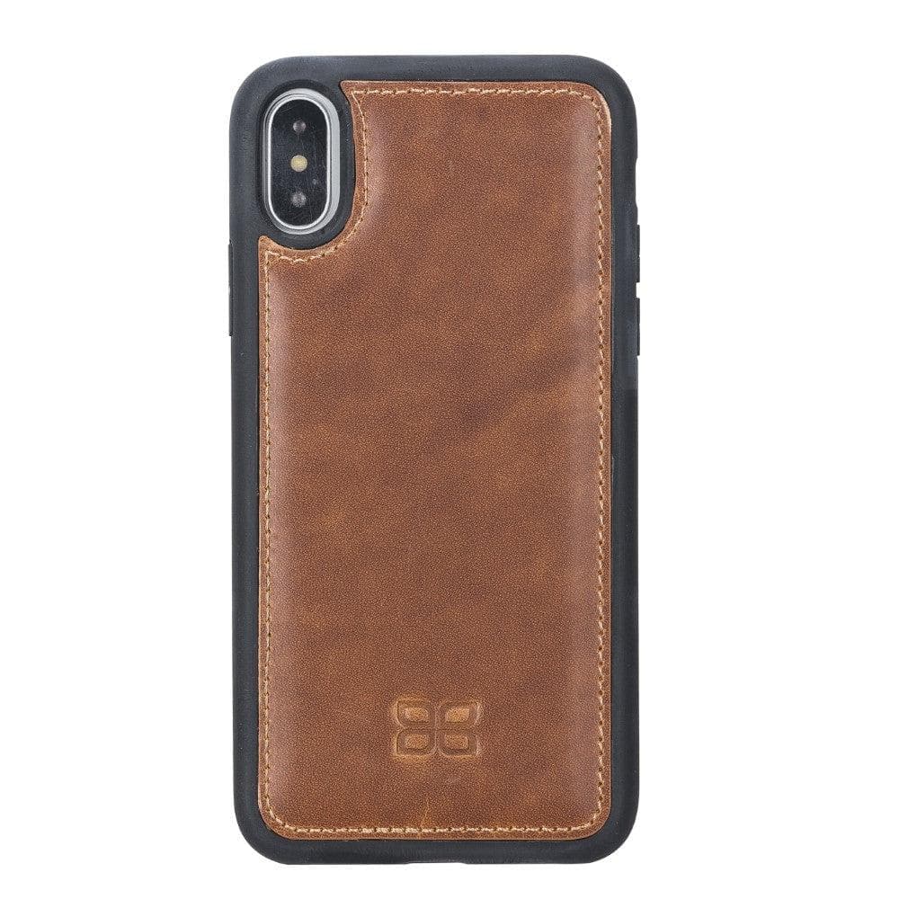 Bouletta Flexible Leather Back Cover for Apple iPhone X Series Vegetal Tan / iPhone X / XS