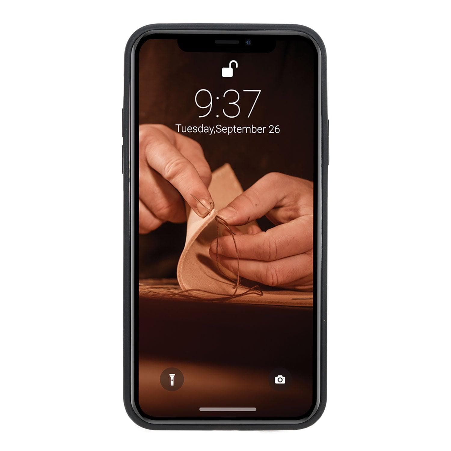 Bouletta Flexible Leather Back Cover for Apple iPhone X Series