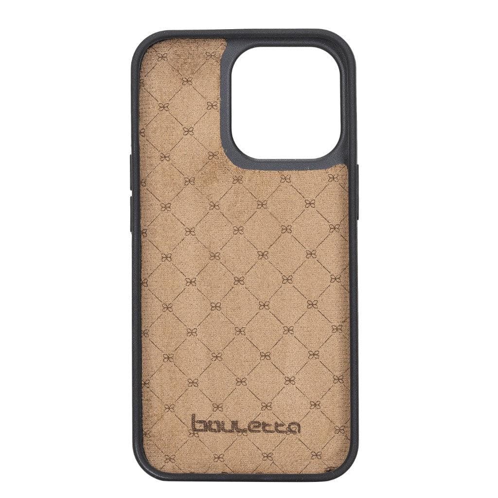 Bouletta Flexible Leather Back Cover with Card Holder for iPhone 13 Series