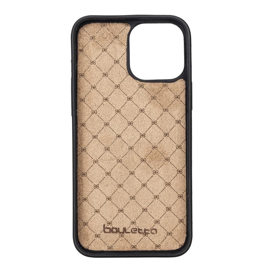 Bouletta Flexible Leather Back Cover with Card Holder for iPhone 13 Series