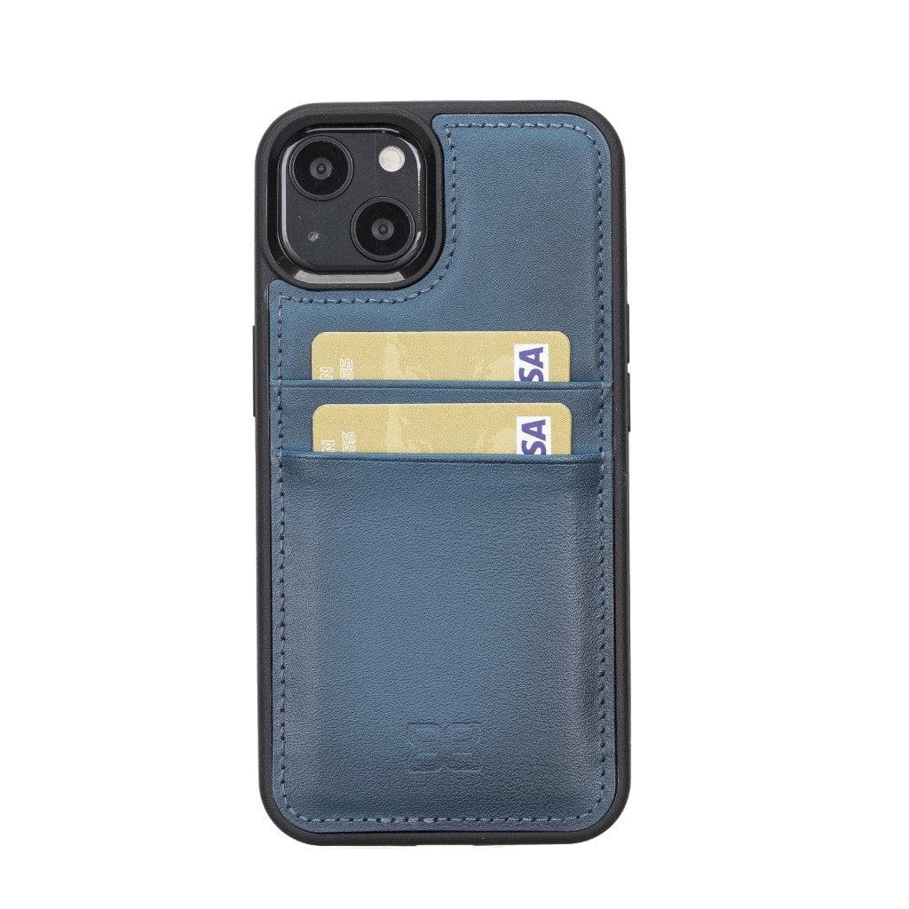 Bouletta Flexible Leather Back Cover with Card Holder for iPhone 13 Series