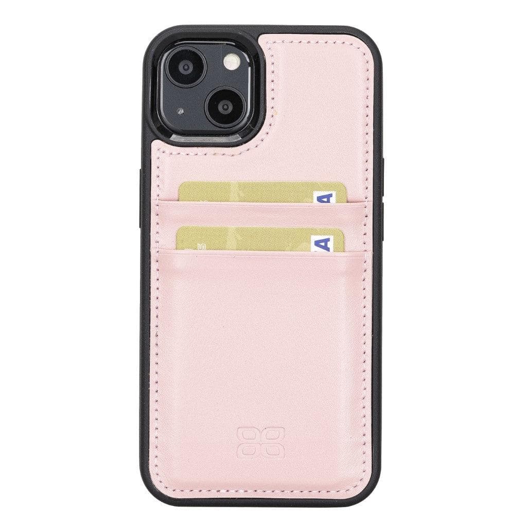 Bouletta Flexible Leather Back Cover with Card Holder for iPhone 13 Series