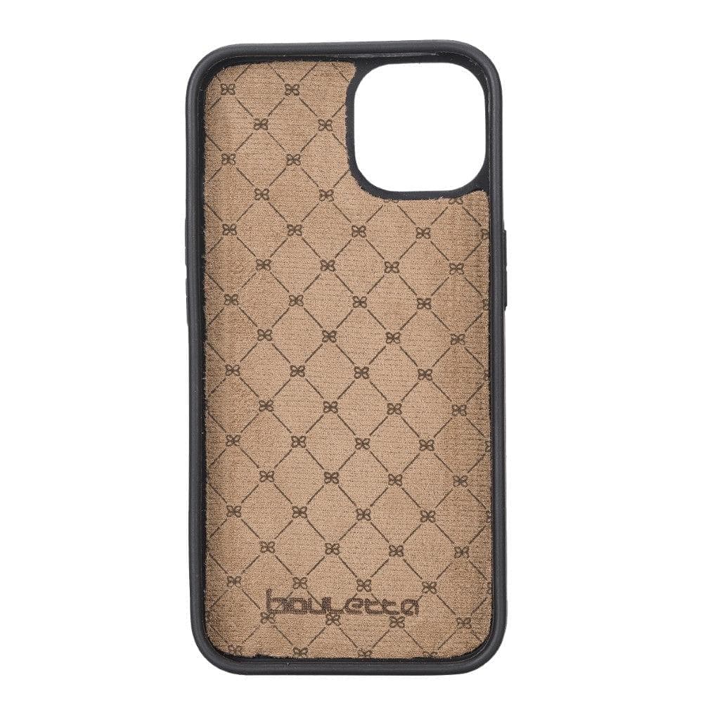 Bouletta Flexible Leather Back Cover with Card Holder for iPhone 13 Series