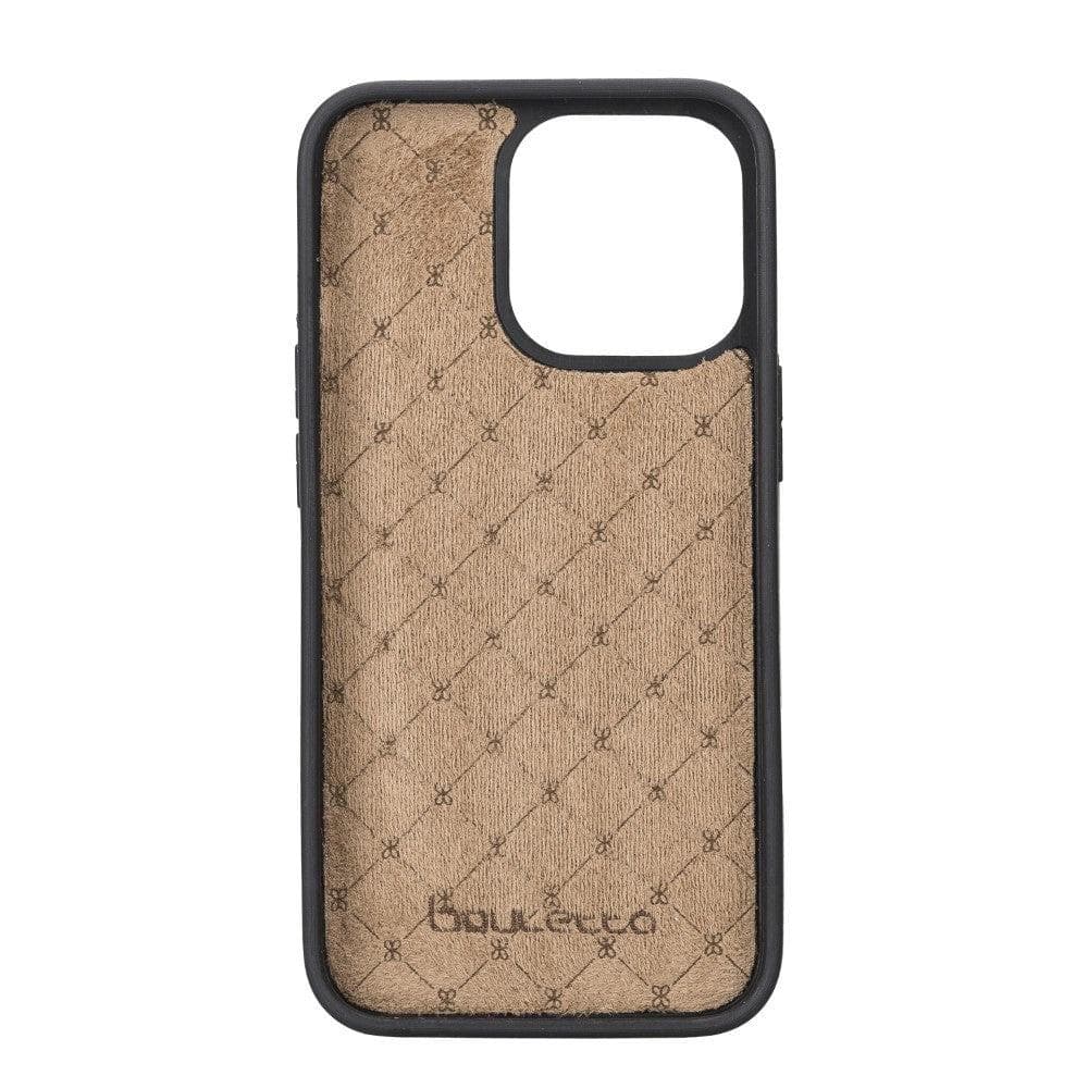 Bouletta Flexible Leather Back Cover with Card Holder for iPhone 13 Series