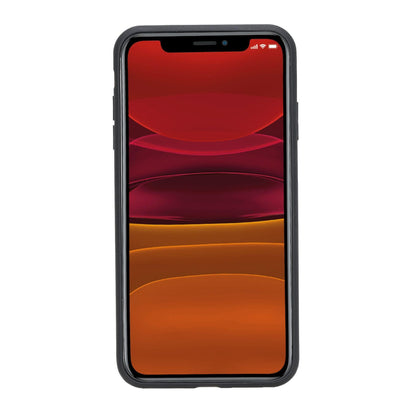 Bouletta Flexible Leather Back Cover with Hand Strap for iPhone 11 Series