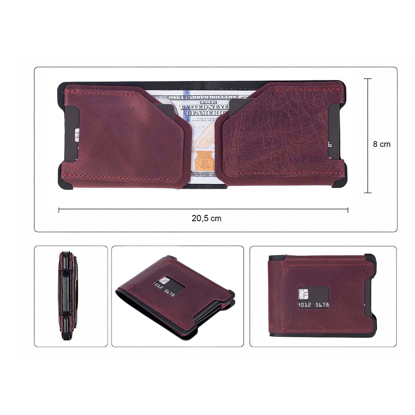 Valdes Leather Men's Wallet