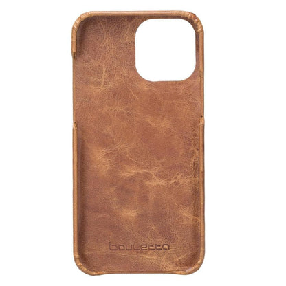 Bouletta Full Leather Coating Back Cover for Apple iPhone 13 Series