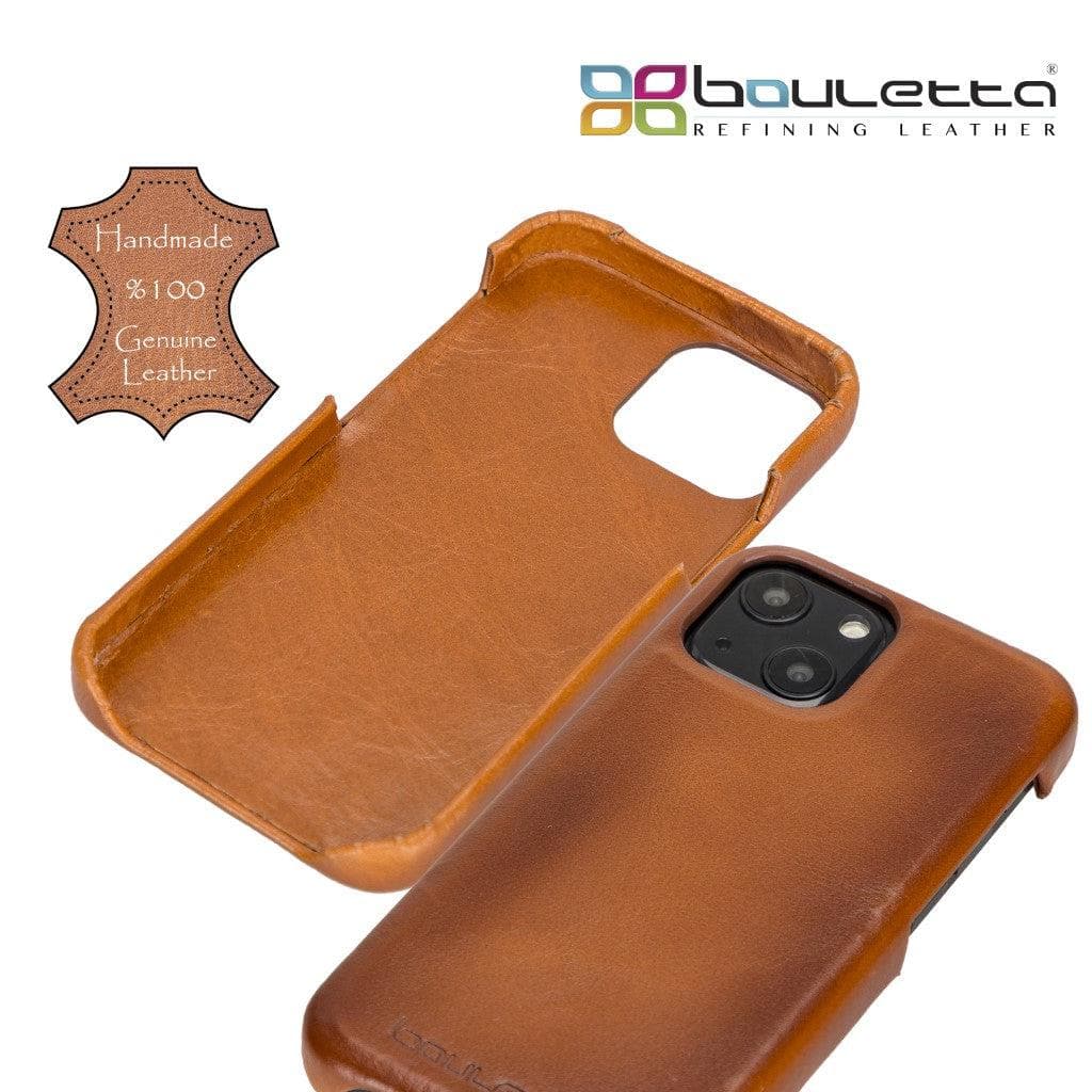 Bouletta Full Leather Coating Back Cover for Apple iPhone 13 Series