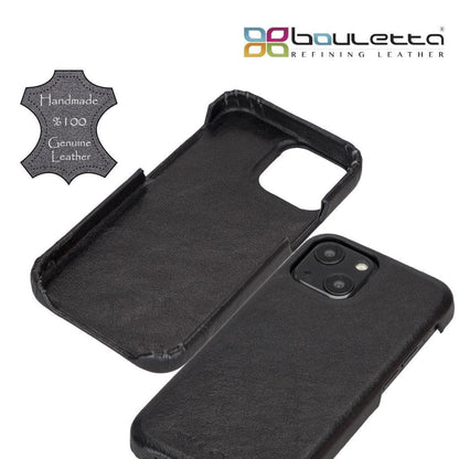 Bouletta Full Leather Coating Back Cover for Apple iPhone 13 Series