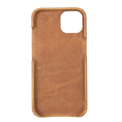 Bouletta Full Leather Coating Back Cover for Apple iPhone 13 Series