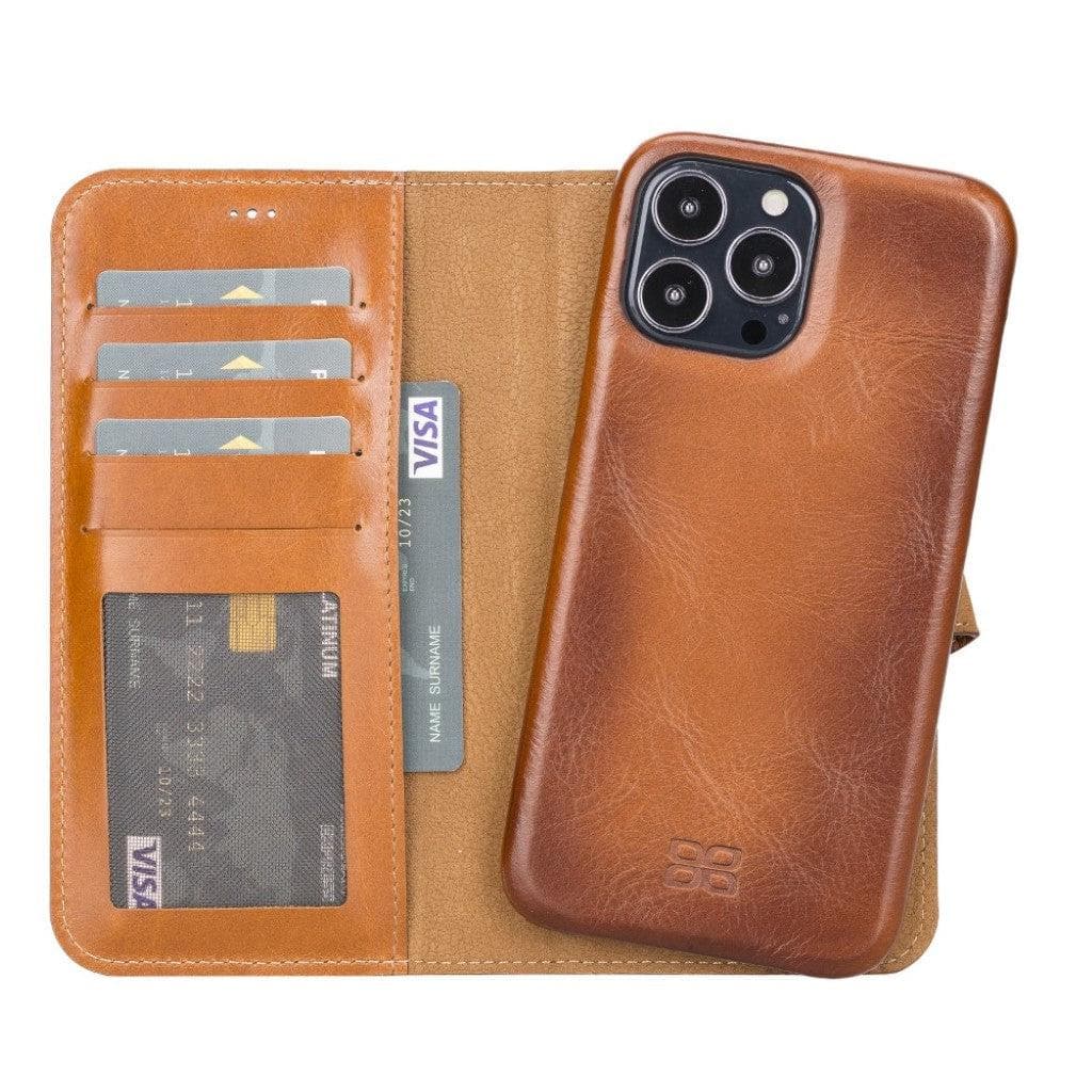 Bouletta Full Leather Coating Detachable Wallet Case for Apple iPhone 13 Series