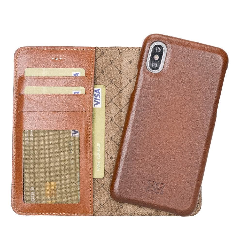 Bouletta Full Leather Coating Detachable Wallet Case for Apple iPhone X Series