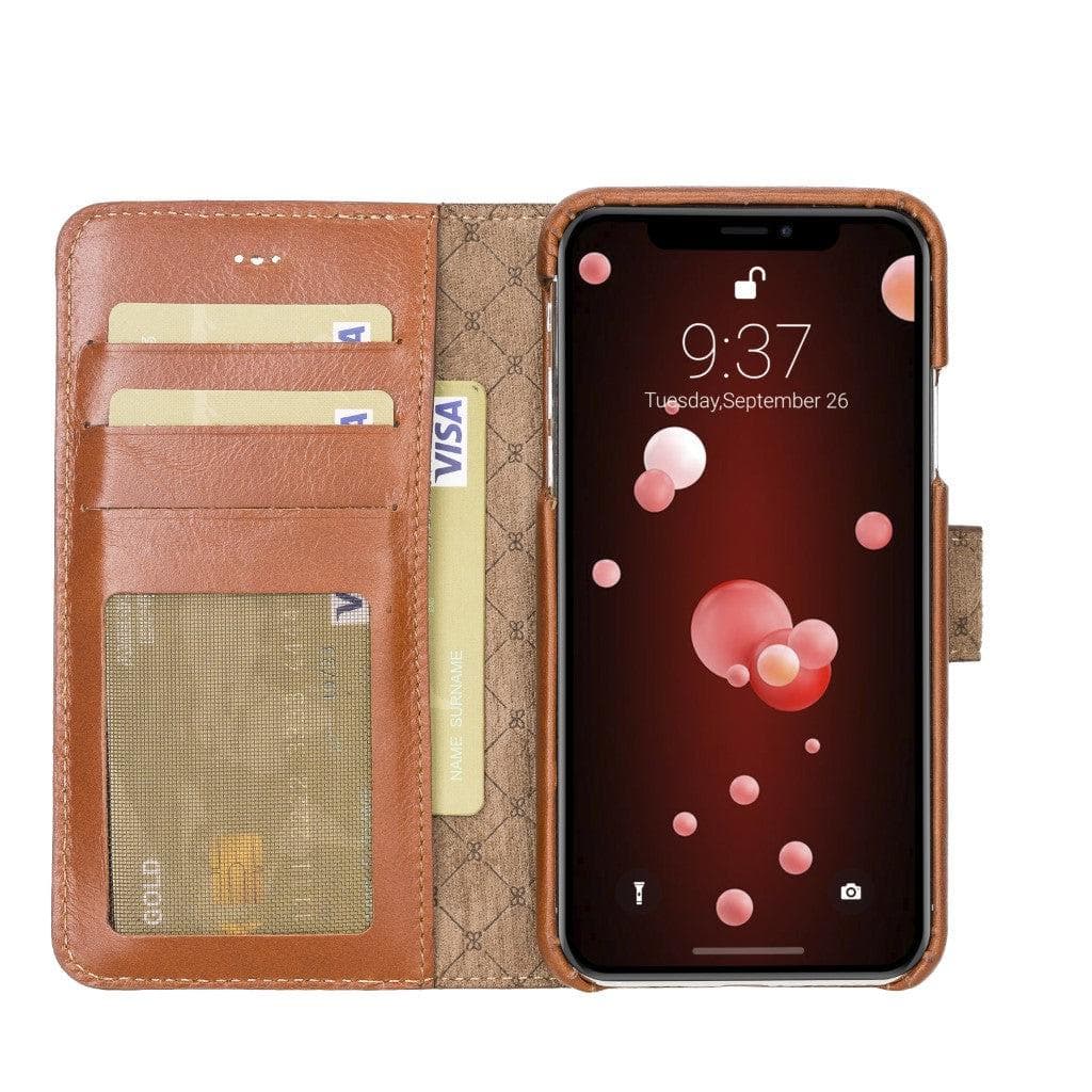 Bouletta Full Leather Coating Detachable Wallet Case for Apple iPhone X Series