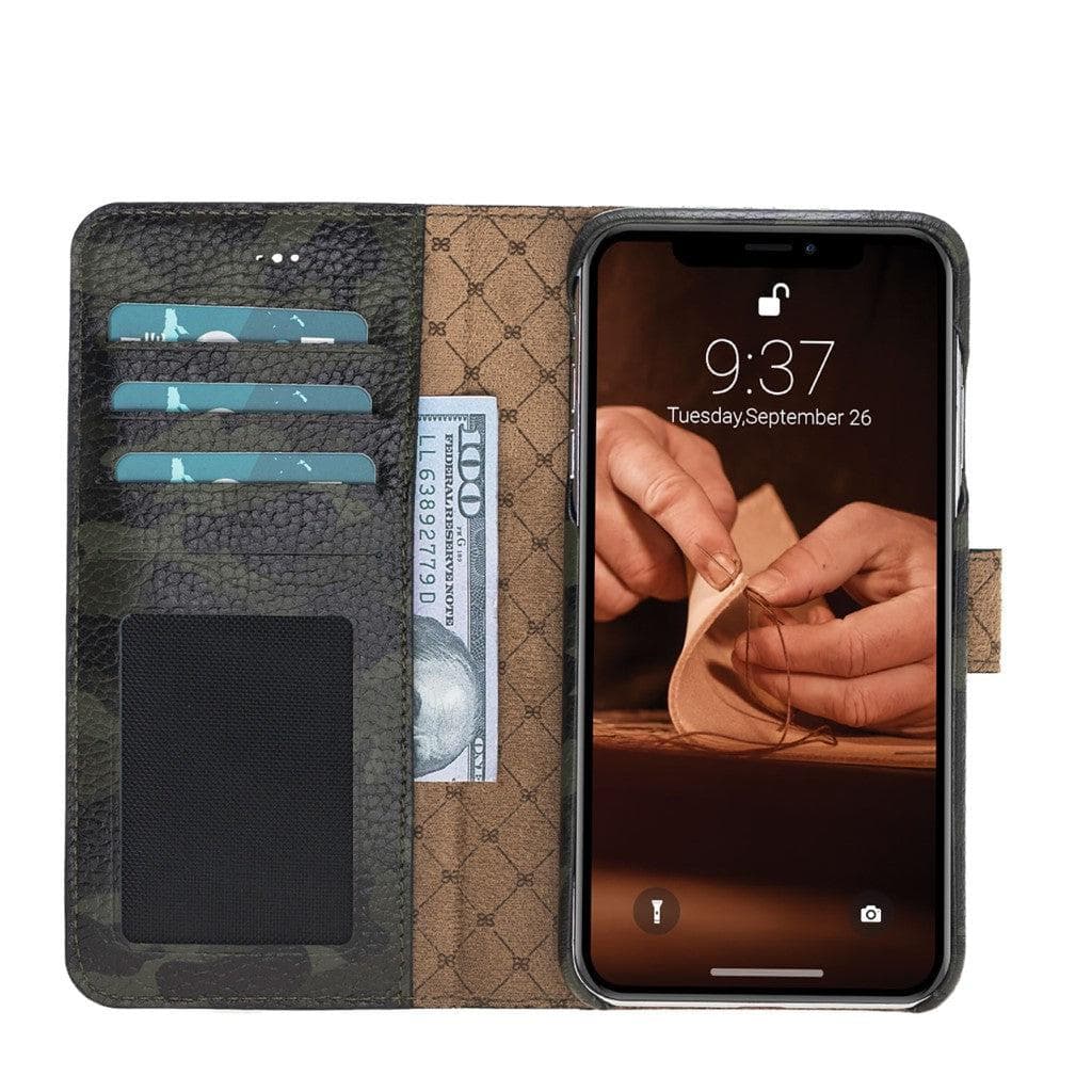 Bouletta Full Leather Coating Detachable Wallet Case for Apple iPhone X Series