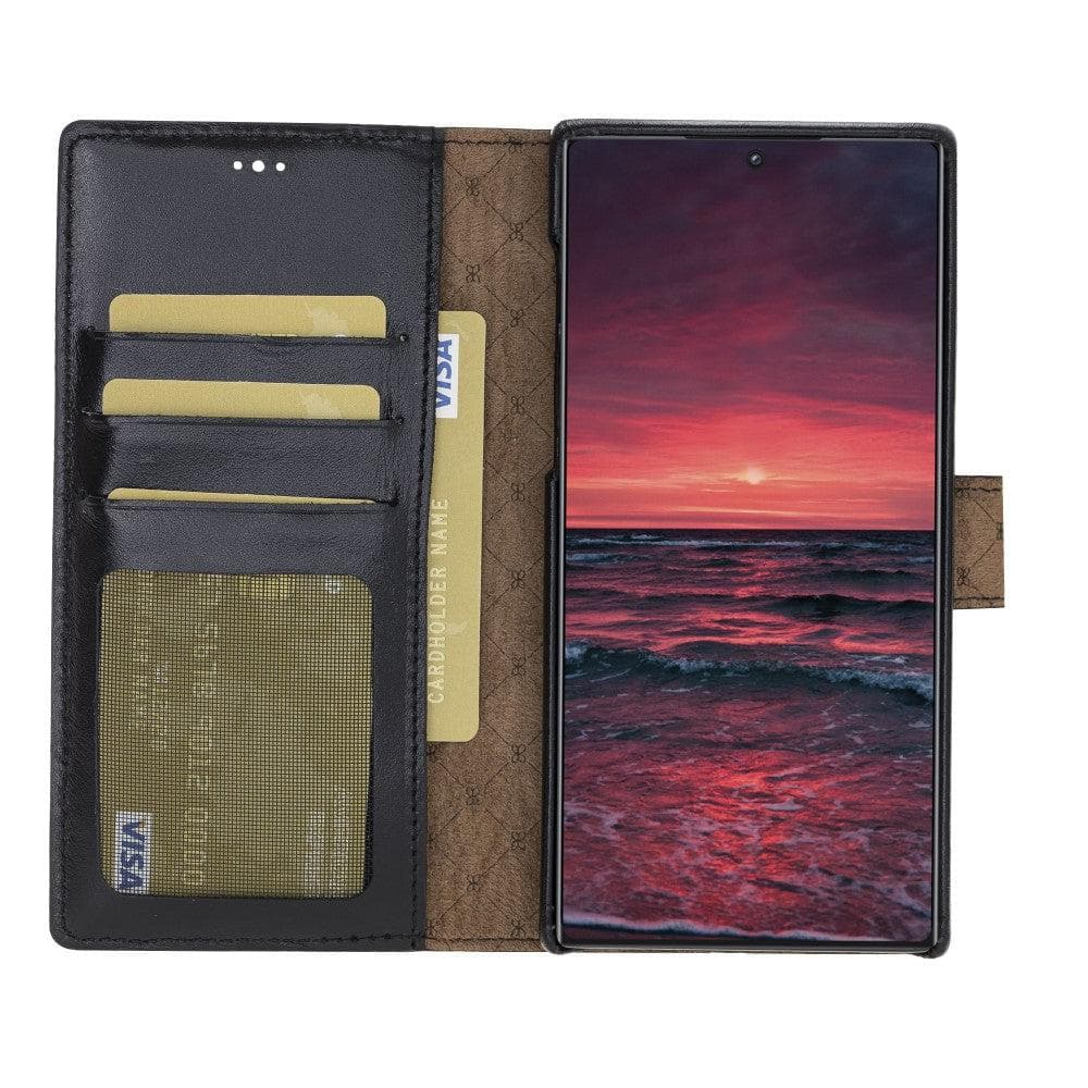 Bouletta Full Leather Coating Detachable Wallet Case for Apple Samsung Note 10 Series