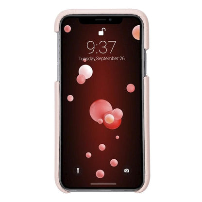 Bouletta Full Leather Covered Back Cover for Apple iPhone X Series