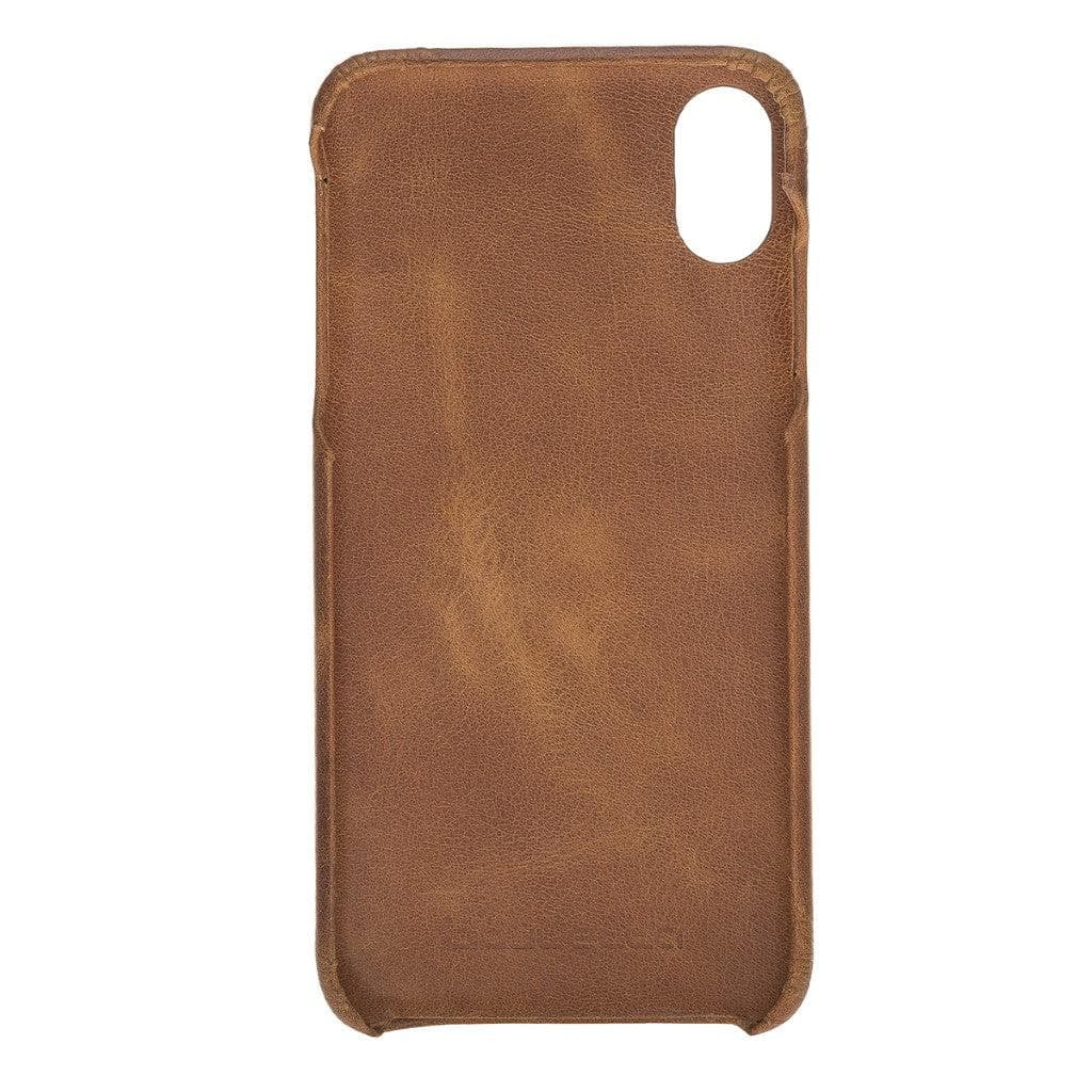 Bouletta Full Leather Covered Back Cover for Apple iPhone X Series