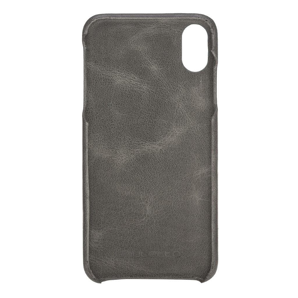 Bouletta Full Leather Covered Back Cover for Apple iPhone X Series