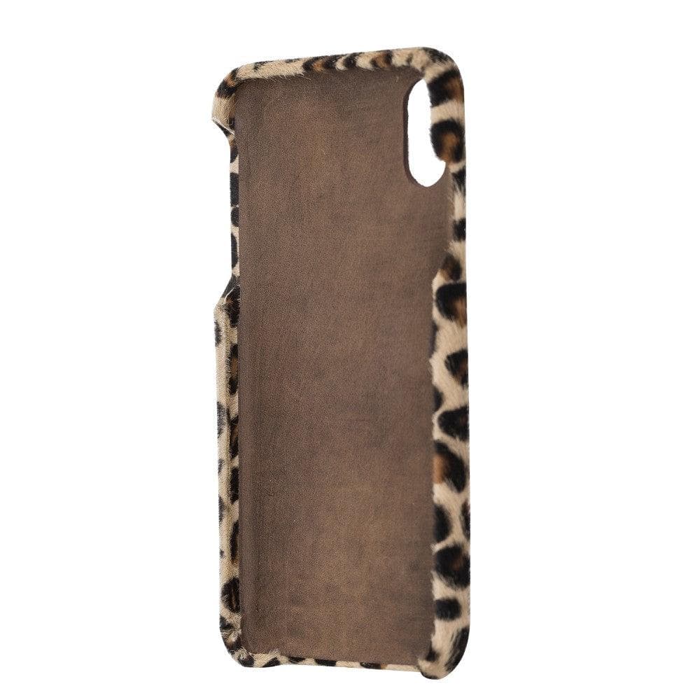 Bouletta Full Leather Covered Back Cover for Apple iPhone X Series