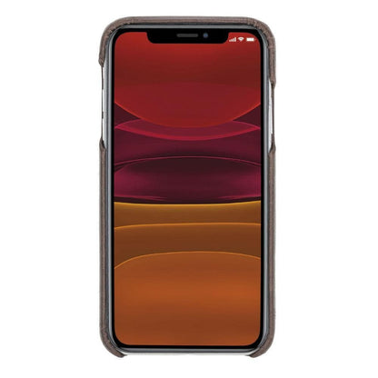 Bouletta Full Leather Covered Back Cover for Apple iPhone X Series