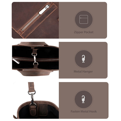 Valetto Leather Tote Bag