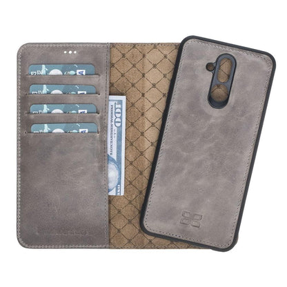 Bouletta Huawei Mate 20 Lite Leather Magic Wallet Case Vegetal Gray