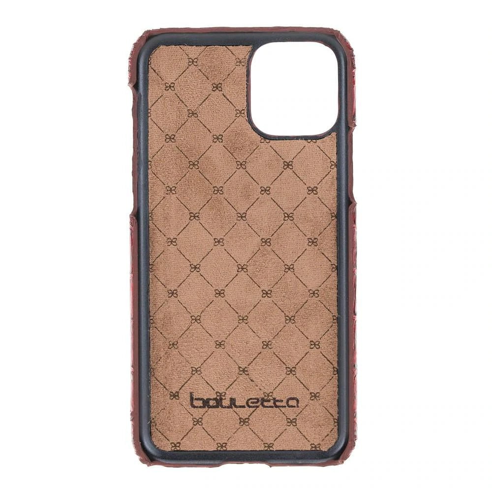 Bouletta Apple iPhone 11 Series Leather Back Cover Ultimate Jacket model