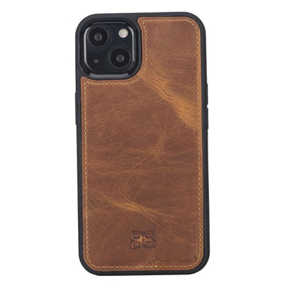 Bouletta Apple iPhone 13 Series Leather Case with Flexible Back Cover