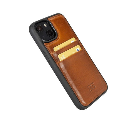 Bouletta Leather Case for iPhone 15 Series with Card Holder