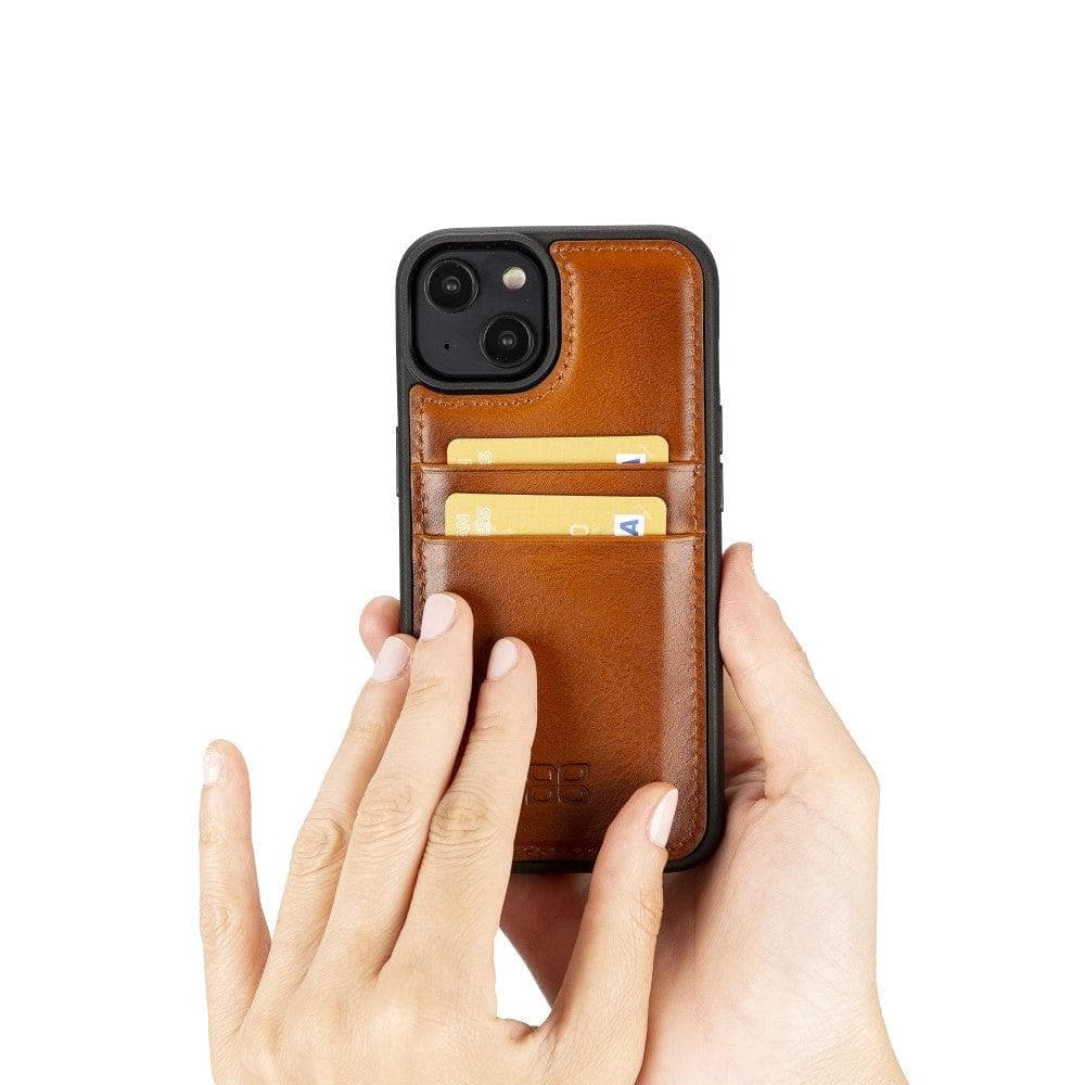 Bouletta Leather Case for iPhone 15 Series with Card Holder