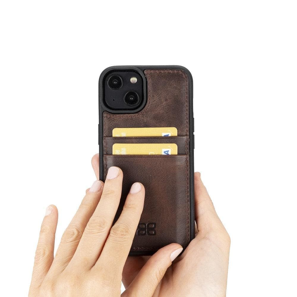 Bouletta Leather Case for iPhone 15 Series with Card Holder