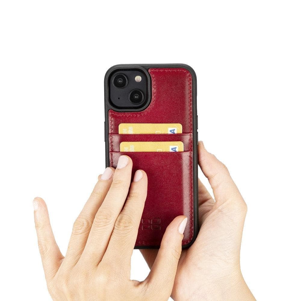 Bouletta Leather Case for iPhone 15 Series with Card Holder