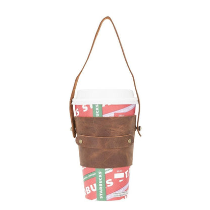 Bouletta Leather Coffe Cup Case