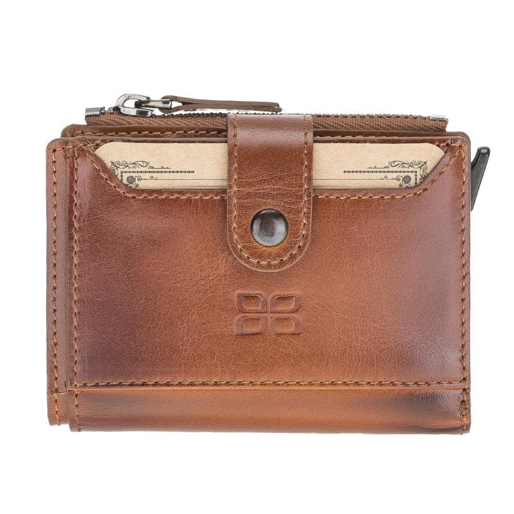 Bouletta Leather Zip Mechanical Card Holder