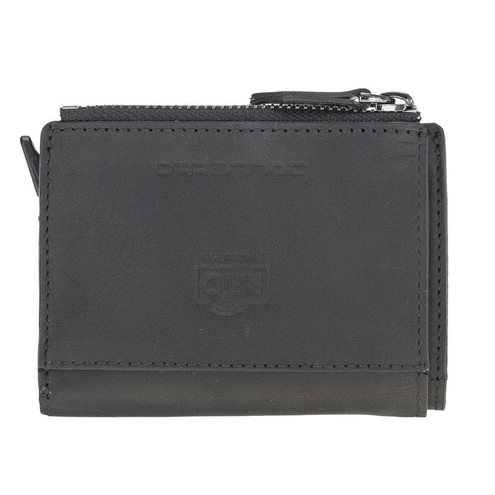 Bouletta Leather Zip Mechanical Card Holder