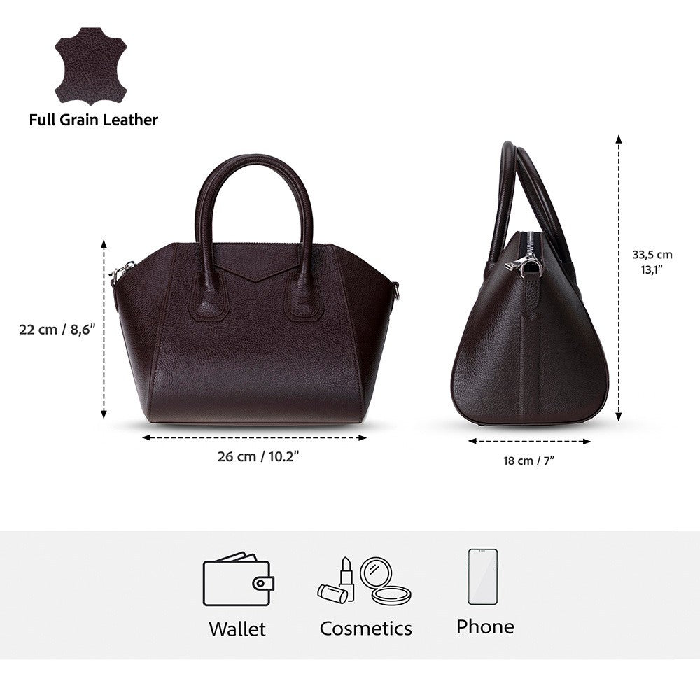 Lorenza Women's Leather Bag, Medium